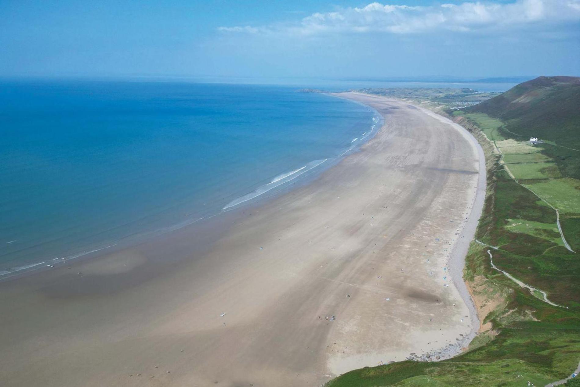 Channel View - 3 Bedroom House - Rhossili Bay Oxwich Exterior foto